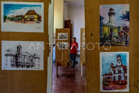 Pameran Sketsa Bangunan Cagar Budaya Antara Foto