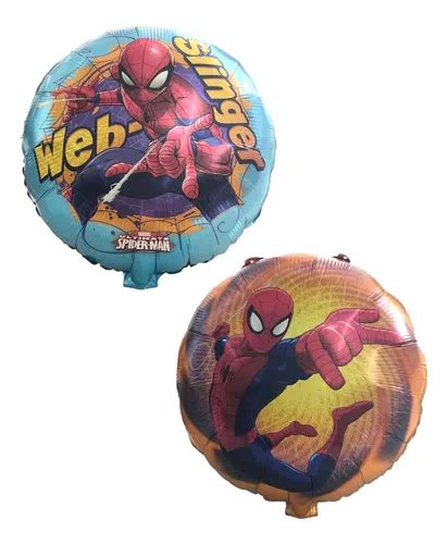 Globos Metalicos De Cm Con Tema De Ultimate Spiderman Mercadolibre