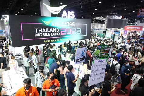 Thailand Mobile Expo 2023 ครั้งที่ 40 ประสบความสำเร็จรับต้นปี ตลาดมือ