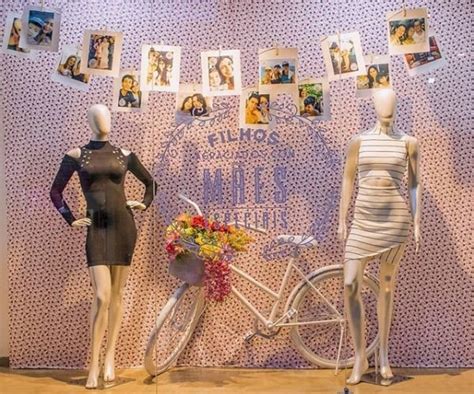Vitrine Dia Das Mães Criativa - Vitrine Dia das Mães – Como montar e decorar + 52 Ideias magníficas!
