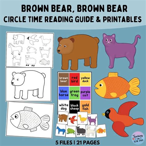 Printable Brown Bear Brown Bear Activities