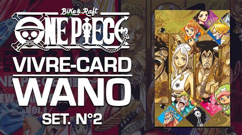 Vivre Card One Piece Visual Dictionary Wano Edition Set Le