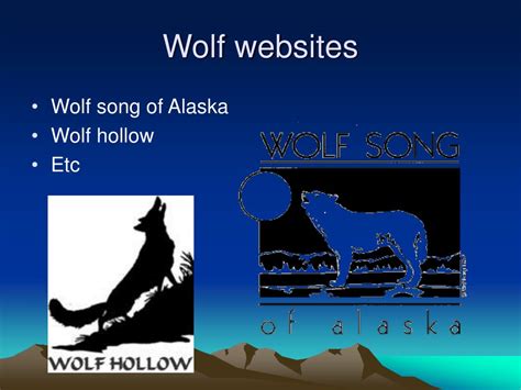 Ppt Wolf Presentation Powerpoint Presentation Free Download Id 359082