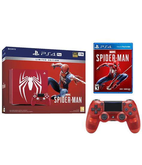 Sng Trading Sony Playstation Pro Marvel S Spider Man Limited Edition