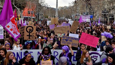 Manifestaci N Barcelona Horario Y Recorrido El D A De La Mujer