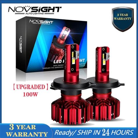 UPGRADEDNovsight H4 LED Headlight For Car H11 Super Long Life