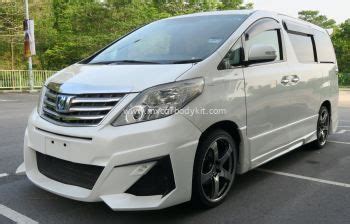 TOYOTA ALPHARD 20 2008 2012 WALD BODYKIT SPOILER Polymath Garage