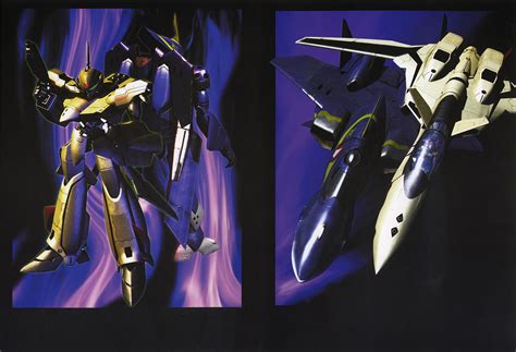 Yf 19 Yf 21 Isamu Dyson And Guld Goa Bowman Macross And 1 More Drawn By Tenjin Hidetaka