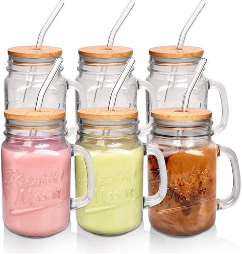 Amazon Premium Vials Mason Jar Shot Glasses With Lids Set Of 8