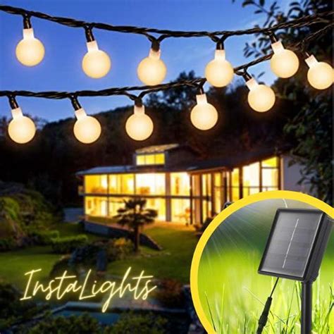 Instalights Tuinverlichting Op Zonne Energie 10 Meter 100 Lampjes