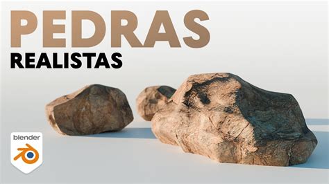 Como Criar PEDRAS REALISTAS No Blender 3D Passo A Passo YouTube