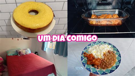 Fiz Bolo De Coco Cremoso Frango Assado Organizei A Casa Doa Es