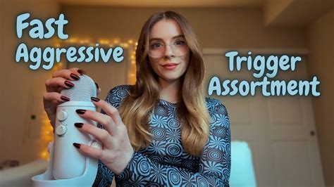 Asmr Fast And Aggressive Trigger Assortment Acrylic Nail Tapping