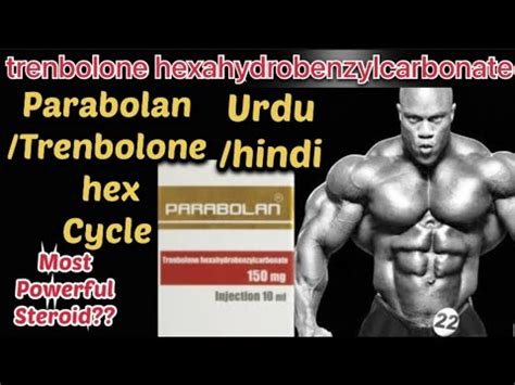 Trenbolone Hex Cycle Urdu Hindi Trenbolone Hexahydrobenzylcarbonate