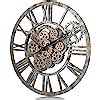 Amazon Lafocuse Inch Steampunk Real Moving Gears Wall Clock