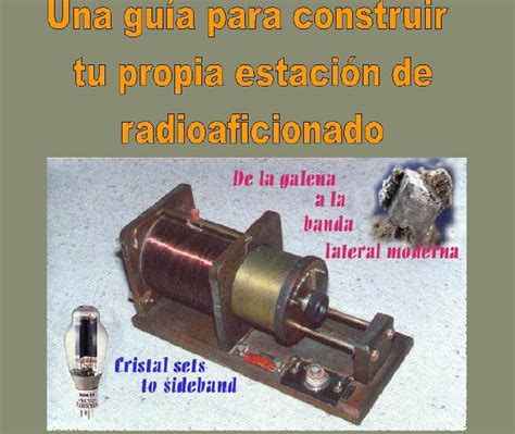 PDF Una guía para construir tu propia estación de radioaficionado EA1URO