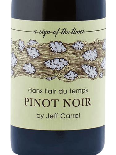 Jeff Carrel Dans L Air Du Temps Pinot Noir Vivino