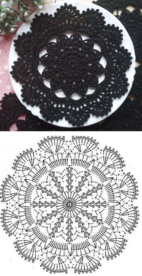 Black Doily