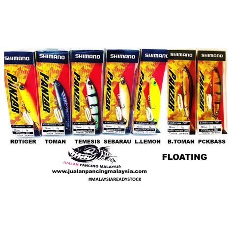 SHIMANO PANZAR EX MINNOW 70S FLOATING LURE FLOATING Shopee Malaysia