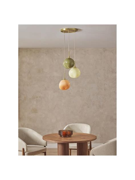 Suspension Grappe En Verre Opalescent Josie Westwing