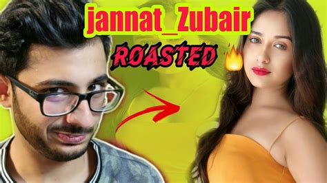 Carryminati Roast Jannat Zubair Youtube