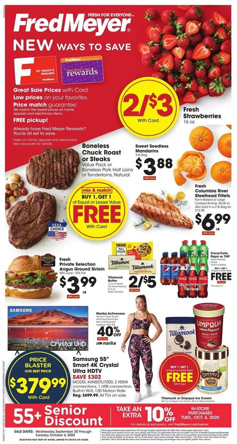 Fred Meyer Weekly Ad & Specials from September 30