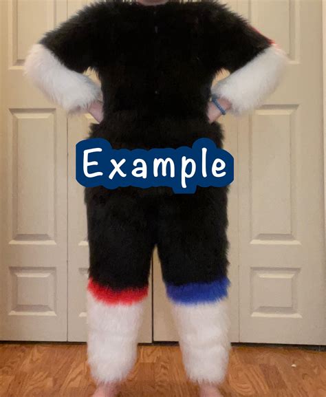 Custom Fursuit Plantigrade Bodysuit Or Legs Etsy