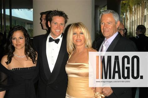 Caroline And Bruce Somers With Suzanne Somers And Alan Hamel At The