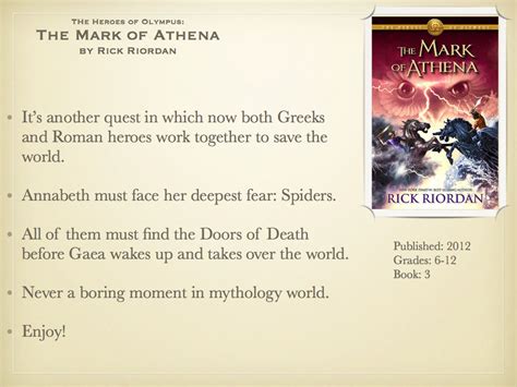 Young Adult Reading Machine The Heroes Of Olympus The Mark Of Athena