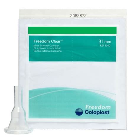 Coloplast Freedom Clear Male External Condom Catheter 31mm