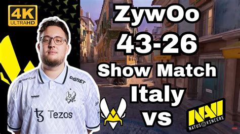 ZywOo 43 26 Italy ShowMatch POV Vitality Vs NAVI Oct 5 2024 Cs2