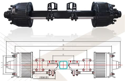 1840mm 12t For Bpw For Saf Axle Parts Semi Trailer Axle For Sale Buy