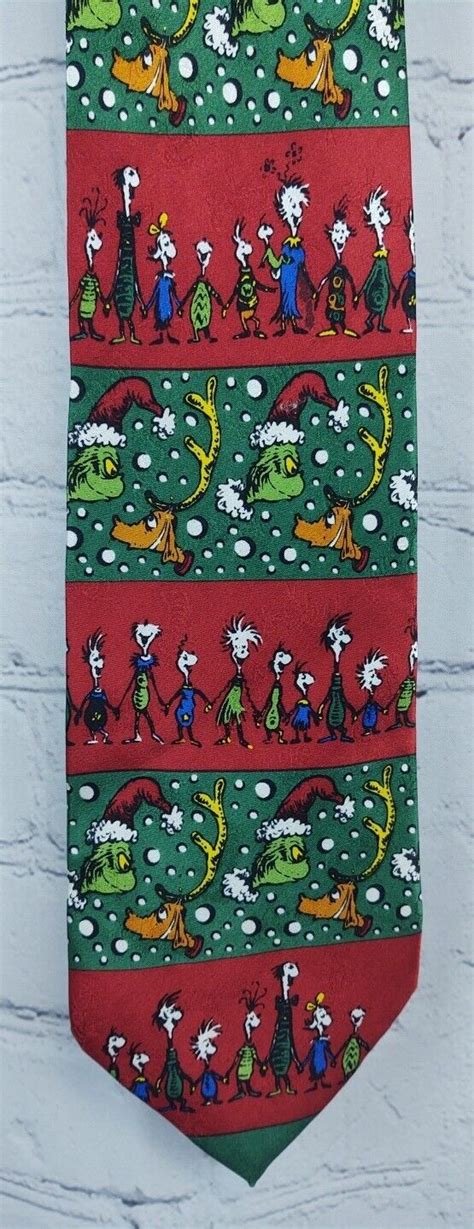 Vintage 1997 Seuss Wear How The Grinch Stole Christma Gem