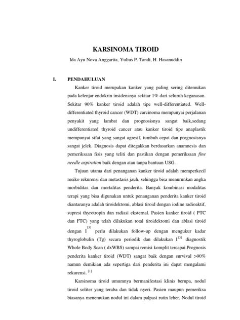 Karsinoma Tiroid Pdf