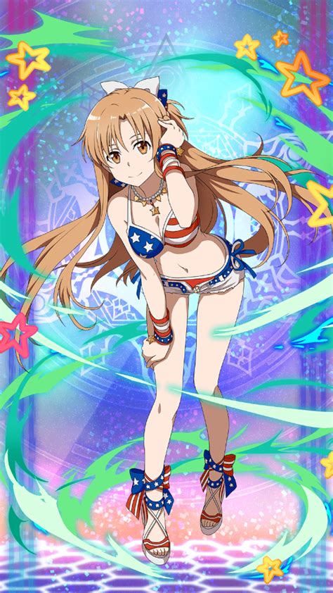 Sword Art Memory Defrag Asuna Bikini By Godzillakari On Deviantart