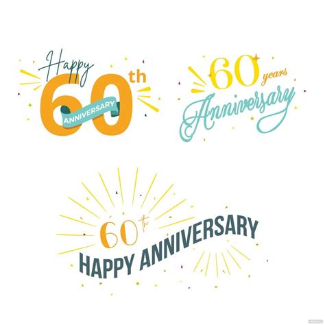 Th Wedding Anniversary Logo