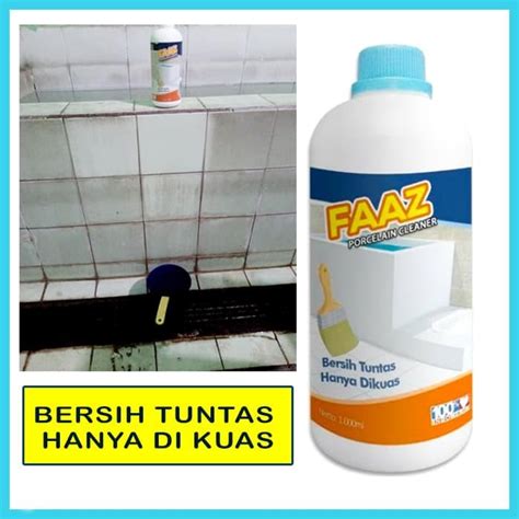 Jual Faaz Porcelain Cleaner 1000ml Pembersih Kerak Lantai Kamar Mandi