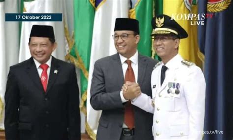 Heru Budi Hartono Resmi Dilantik Jadi Pj Gubernur Dki Jakarta Ini