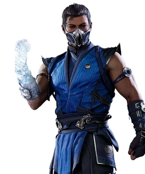 Mortal Kombat 1 Sub Zero Vest Costume