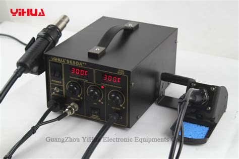 YIHUA 968DA 3 In 1 Soldering Rework Station