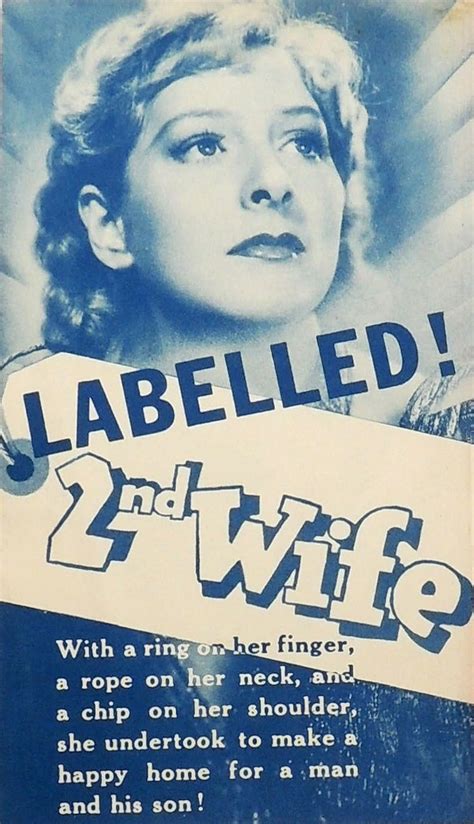 Second Wife 1936 Imdb