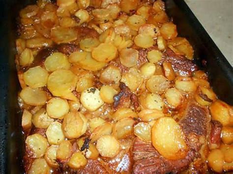 Tendron de veau aux pommes boulangéres Recette Recette tendron de