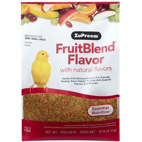 Zupreem Fruitblend Flavor With Natural Fruit Flavors Daily Extra Small