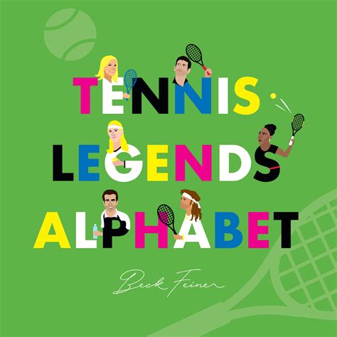 Tennis Legends Alphabet Book Brumby Sunstate