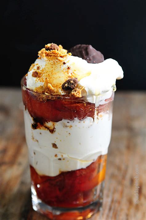 Roasted Peach Parfaits Recipe Add A Pinch