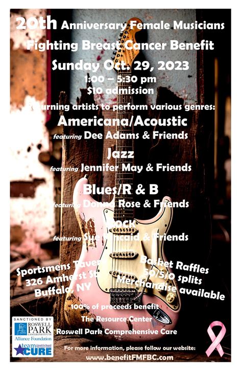 20th Annual Female Musicians Fighting Breast Cancer Benefit