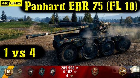 World Of Tanks Panhard Ebr Fl Replay Kills K Dmg Patch