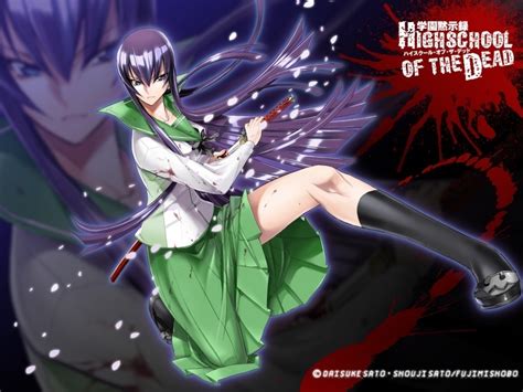 Busujima Saeko Highschool Of The Dead Photo 14168044 Fanpop