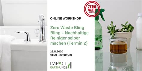 Zero Waste Bling Bling Nachhaltige Reiniger Selber Machen Zero