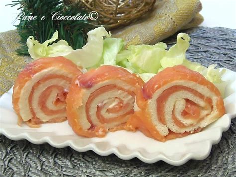 Rotoli Di Salmone E Philadelphia Veloci Ricetta Antipasto